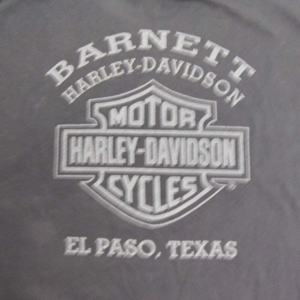 Men's Harley Davidson El Paso Texas Barnett Shirt Sz. L - Picture 7 of 7